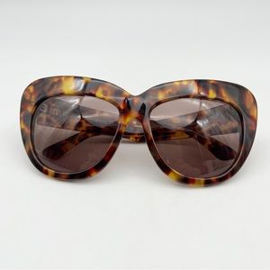 House of Harlow 1960 Brown Tortoise Sunglasses